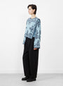 The Frances Long Sleeve Embroidered Top from Sea at Couverture & The Garbstore
model side