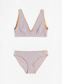 Pam Pants Verbe Purple from Baserange at Couverture & The Garbstore
set 