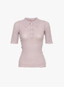 Dual Polo Verbe Purple from Baserange at Couverture & The Garbstore
front 
