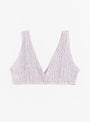 Crescent Bra Cylin Purple from Baserange at Couverture & The Garbstore
back