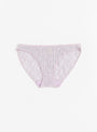 Crescent Pants Cylin Purple from Baserange at Couverture & The Garbstore
front 
