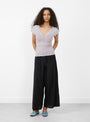 Nehru Tank Cylin and Verbe Purple from Baserange at Couverture & The Garbstore 
model front 