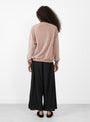 Rim Raglan Sweatshirt Tecto Brown from Baserange at Couverture & The Garbstore
model back 
