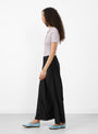 Ade Pants Black from Baserange at Couverture & The Garbstore
model side
