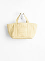 Quilted Nappa Mini Tote with Coin Purse Butter from Cawley at Couverture & The Garbstore
front 