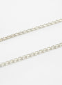 Geranium Pendant Silver from Lizzie Ames at Couverture & The Garbstore
chain 