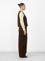 The Vestio Top from Rachel Comey in Chocolate at Couverture & The Garbstore
model side 