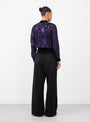 The Nottie Top from Rachel Comey arrives in Midnight Purple at couverture & The Garbstore
model back