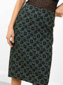 Carlaw Skirt Forest from Rachel Comey at Couverture & The Garbstore model detail 