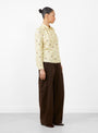 The Bainville Top from Rachel Comey arrives in Cream at Couverture & The Garbstore model side 
