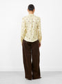 The Bainville Top from Rachel Comey arrives in Cream at Couverture & The Garbstore model back 