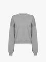 The Angum Knit from Bellerose comes in Heather Grey at Couverture & The Garbstore
front 