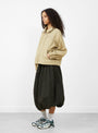 The Wim Jacket from Bellerose comes in Seed at Couverture & The Garbstore
model side