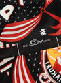 The Color Bandanna IKARIMAKURI Black from Kapital at Couverture & The Garbstore
print 