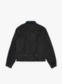 The 14oz Black Thread Denim 1st Jacket Black from Kapital at Couverture & The Garbstore
back