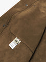 The Forge-Guard Suede Jacket in Tobacco from TDR at Couverture & the Garbstore pocket 