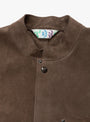 Forge-Guard Suede Jacket Fawn from TDR At Couverture & The Garbstore
collar 