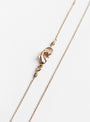 Large Oval Facated Stone Pendant Aquamarine from Helena Rohner at Couverture & The Garbstore
clasp