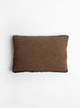 Border Cushion Chocolat from Pomax at Couverture & The Garbstore
front 
