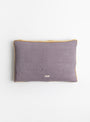 Border Cushion Lavender from Pomax at Couverture & The Garbstore
back