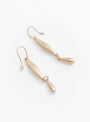 Long Links Earrings Gold Plated Brass from Helena Rohner at Couverture & The Garbstore
side 