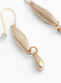 Long Links Earrings Gold Plated Brass from Helena Rohner at Couverture & The Garbstore
detail