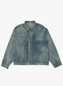 The 1st Type Denim Jacket Vertical Fade from A.PRESSE at Couverture & The Garbstore
front 