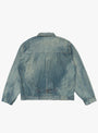 The 1st Type Denim Jacket Vertical Fade from A.PRESSE at Couverture & The Garbstore
back