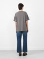 Wolf T-Shirt Grey Natural Dye from Wild Animals at Couverture & The Garbstore 
model back