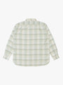 Regular Collar Wind Shirt Light Khaki from nanamica at Couverture & The Garbstore
back 