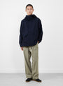 2L GORE-TEX Nylon Cruiser Jacket Navy from nanamica at Couverture & The Garbstore
model front 