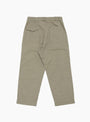 Silk Nep Cotton Twill Deck Pants Khaki Beige from nanamica at Couverture & The Garbstore
back