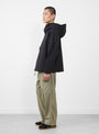 Silk Nep Cotton Twill Deck Pants Khaki Beige from nanamica at Couverture & The Garbstore
back