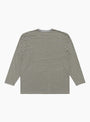 COOLMAX Stripe Jersey Long Sleeve Tee Olive Grey at Couverture & The Garbstore
back
