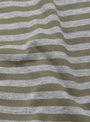 COOLMAX Stripe Jersey Long Sleeve Tee Olive Grey at Couverture & The Garbstore
detail