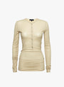 The Isabella Long Sleeve T-Shirt from Soeur in Ecru at Couverture & The Garbstore
front 