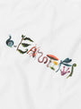 Critters T-Shirt White from b.Eautiful at Couverture & The Garbstore
front detail 