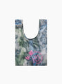 Star Denim Reusable Bag Mini Grey & Pink from b.Eautiful at Couverture & The Garbstore back