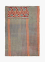 Blue and Yellow Kantha from Auntie Oti at Couverture & The Garbstore
front 