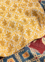 Blue and Yellow Kantha from Auntie Oti at Couverture & The Garbstore
back