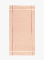 Chambray Towel Sand/Red Stripe from Auntie Oti at Couverture & The Garbstore
front 