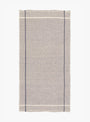 Chambray Towel Blue/Blue Stripe from Auntie Oti at Couverture & The Garbstore
front 