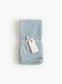 Ticking Napkins Set of 4 from Auntie Oti at Couverture & The Garbstore
front 
