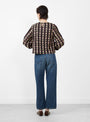 Sybil Emrboidery Long Sleeve Blouse Multi from Sea at Couverture & The Garbstore
model back