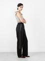 Polyester Jersey Track Pant Black from TOGA PULLA at Couverture & The Garbstore
model side 