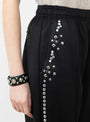Polyester Jersey Track Pant Black from TOGA PULLA at Couverture & The Garbstore
model detail 