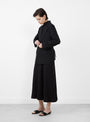 Cotton OX Jacket Navy from TOGA PULLA at Couverture & The Garbstore
model side