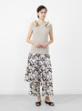 Double Face Jersey Sleeveless Top Beige from TOGA PULLA at Couverture & The Garbstore
model front