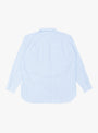 Regular Collar Wind Shirt Sax from nanamica at Couverture & The Garbstore back 