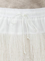 Fringe Skirt White from TOGA PULLA at Couverture & The Garbstore
model detail 